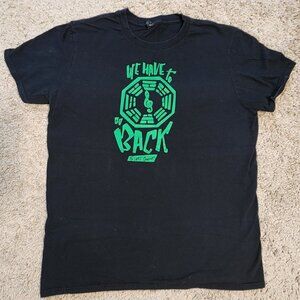 We Have To Go Back Concert t-shirt - LOST TV show - Size Medium - LA, CA 2016